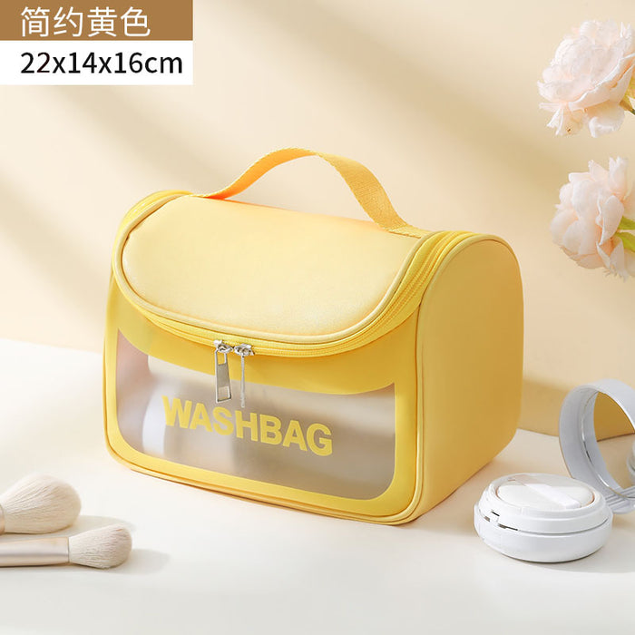 Wholesale Cosmetic bag large capacity cosmetic storage bag portable waterproof toiletry bag