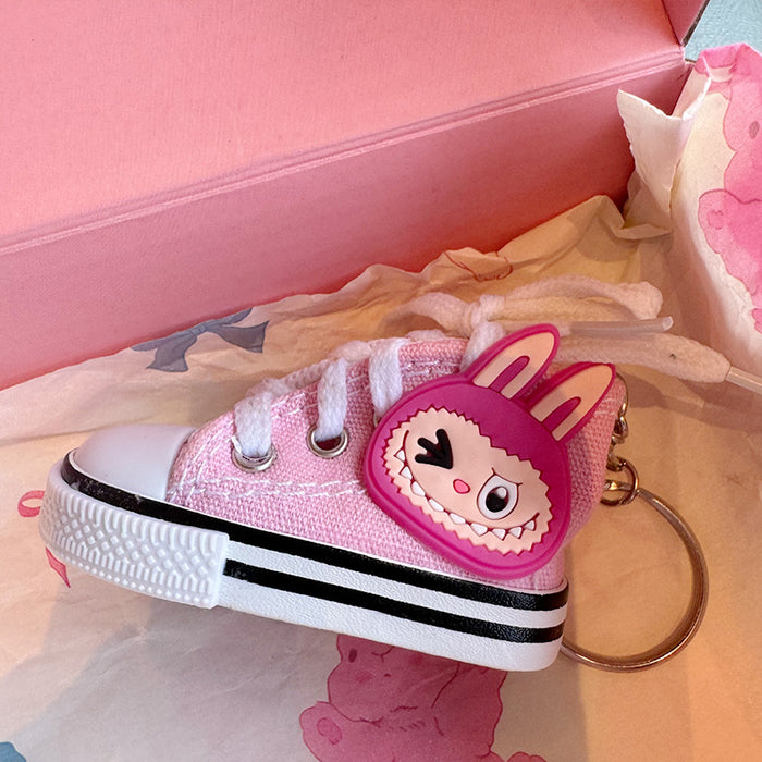 Wholesale Canvas Shoes Key Chain Small Shoes Pendant Cute Backpack Pendant Mini Hanging Bag Hanging Accessories