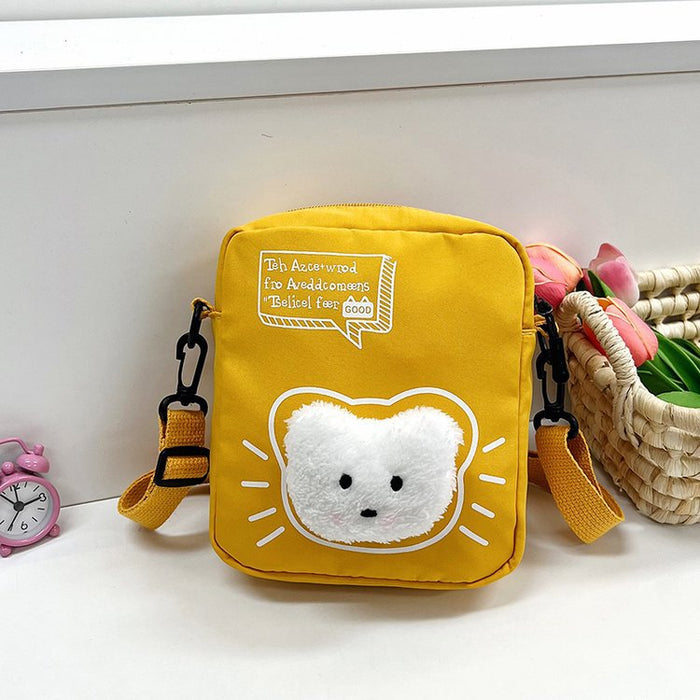 Wholesale Small square bag, nylon cloth bag, fashionable single shoulder crossbody bag, storage bag