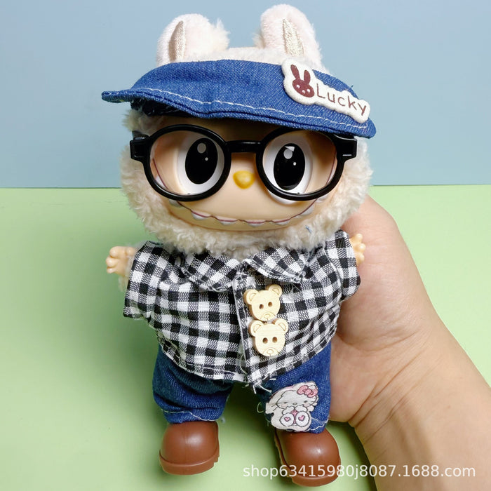 Wholesale Clothes Can Be Worn with Vinyl Doll Baby Clothes Doll Cute Dress-Up Casual Suit Skirt