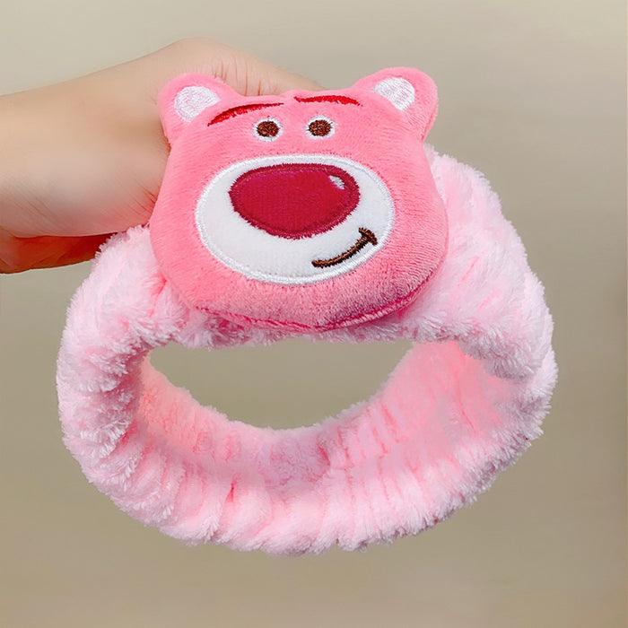 Wholesale Cute Cartoon Plush Elastic Headband JDC-HD-HengX001