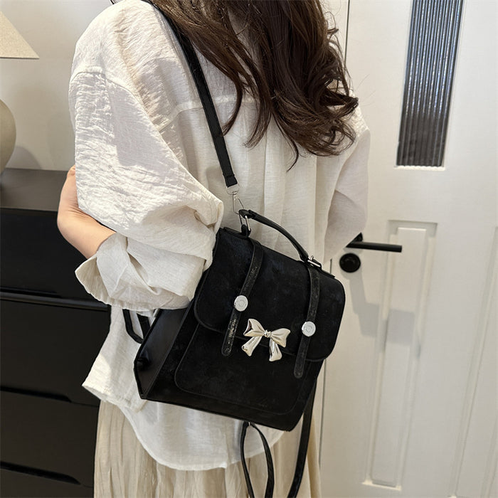 Wholesale Handheld backpack, new niche design, single shoulder bag, crossbody small square bag