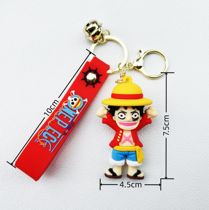 Wholesale PVC Cartoon Doll Keychain JDC-KC-WuYi145