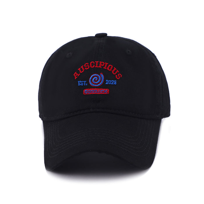 Wholesale New hat baseball cap retro trendy wide brim casual duckbill cap