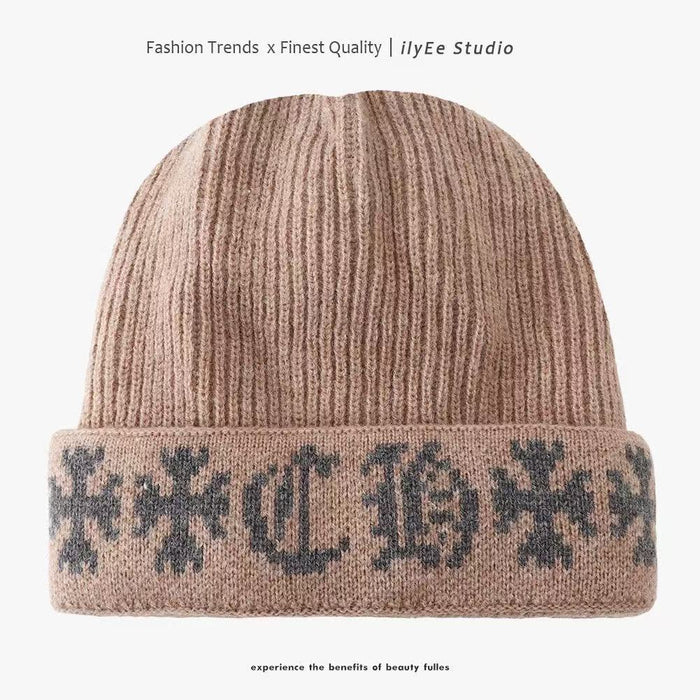 Wholesale Knitted Letter Woolen Hat