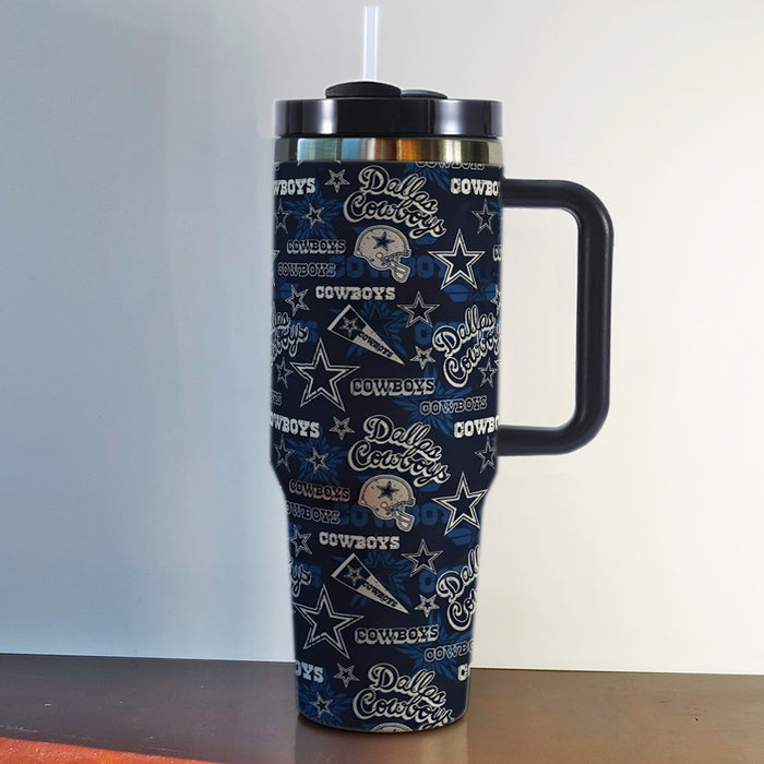 Wholesale Popular 40oz Car Cup Sf New Ice Cup Nfl American Football League Kc Thermos Cup