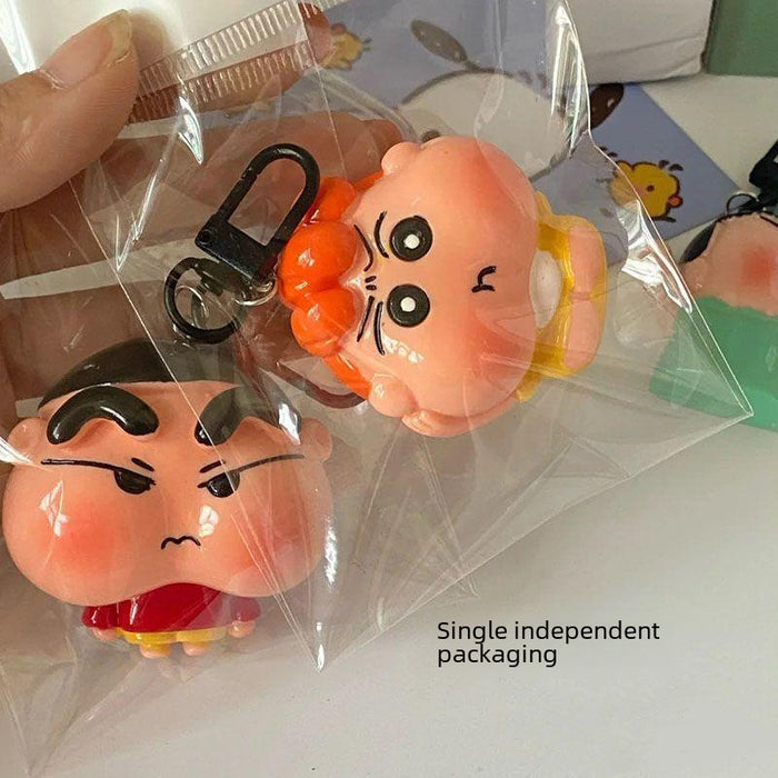Wholesale Cartoon keychain resin pendant school bag accessories