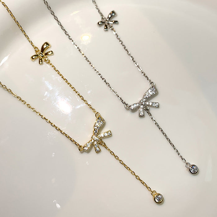 Wholesale Necklace with niche design, gold collarbone chain, women's light luxury versatile necklace