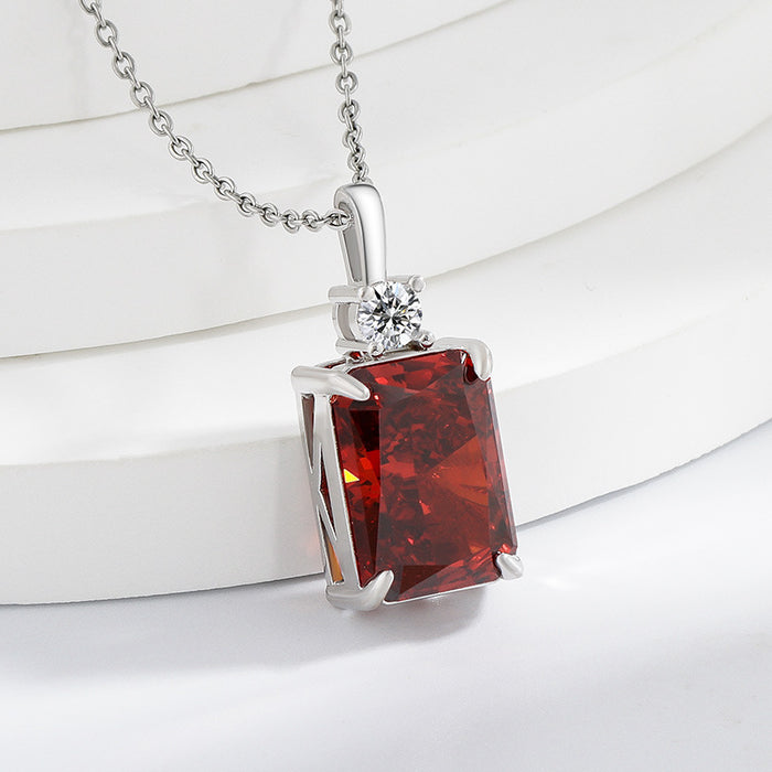 Wholesale Copper Perfume Bottle Pendant Necklace Diamond Cut Sparkle Jewelry Accessory for Everyday Wear