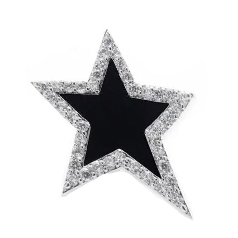 Wholesale 925 Silver Irregular Five-pointed Star Earrings and Ear Clips JDC-ES- XiangDuan002