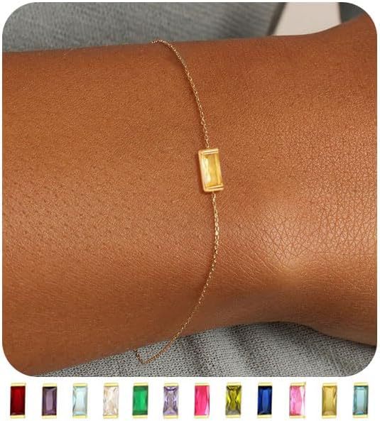 Wholesale Pearl Sailor Buckle Color Preserved Birth Stone Simple Bracelet Women's Electroplating Genuine Gold