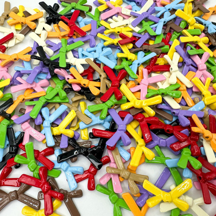 Wholesale Streamer bow tie beaded alloy handmade jewelry accessories