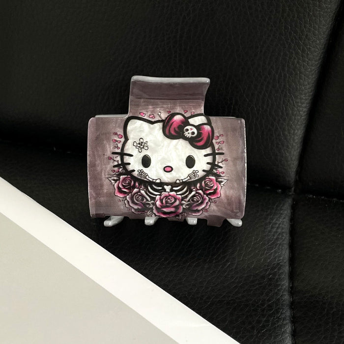 Wholesale Dark Wind Series Cartoon Cat Hair Clips