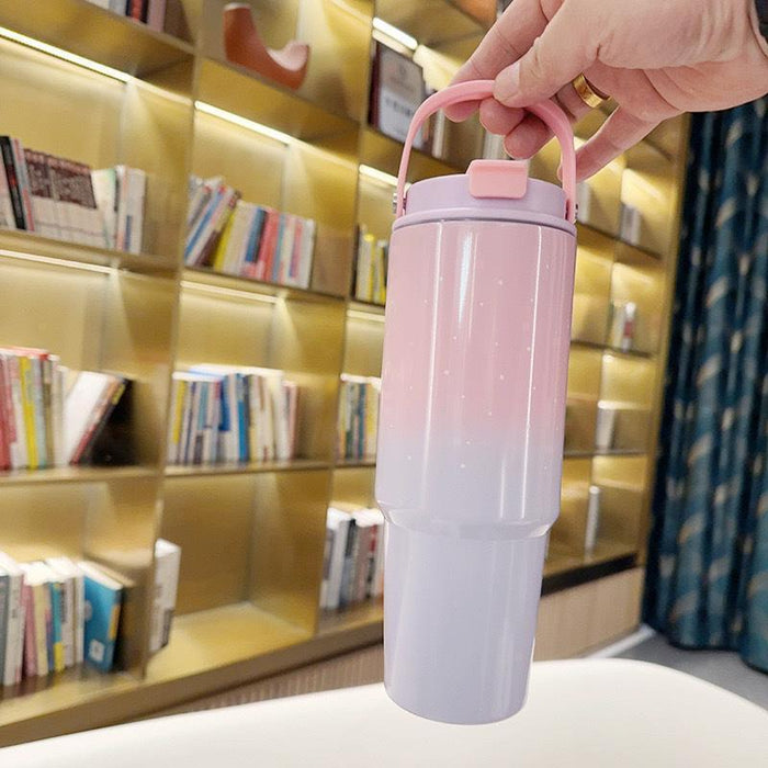 Wholesale Large capacity 30oz stainless steel ice bullies cup with handle