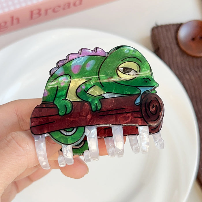 Wholesale Cartoon Cat PVC Medium Hair Gripper - Trendy Fashion Accessory