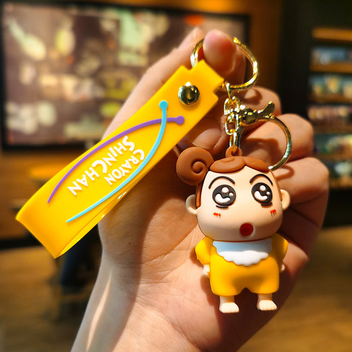 Wholesale Cartoon Doll Silicone Keychain JDC-KC-Tingm249