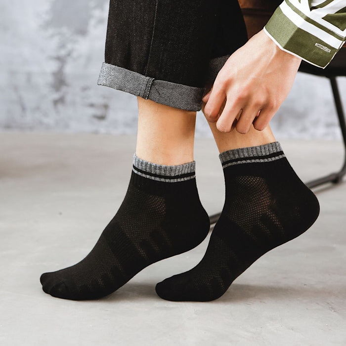 Wholesale New Socks Short Socks Thin Ship Socks Mesh Breathable Cotton Socks Sports Socks Short Tube Socks