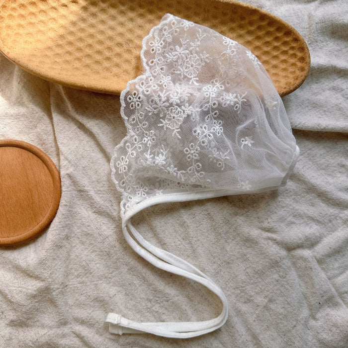 Wholesale Lace Court Hat Girls' Windproof Sunshade Style  Hat