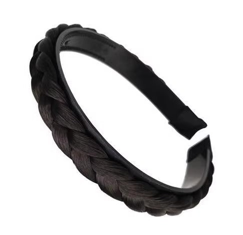 Wholesale Wig Braided Hair Hoop Women's Fishbone Braided Head