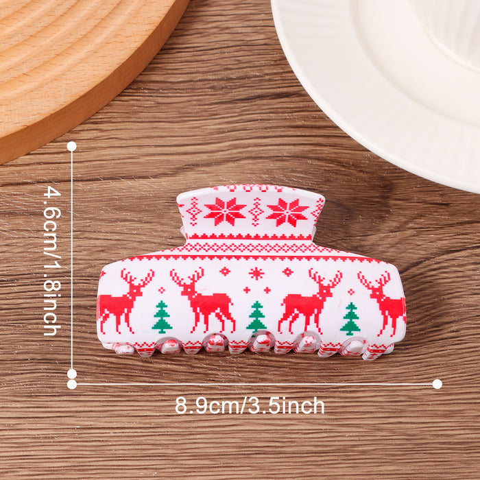 Wholesale Ornament Christmas red grab clip