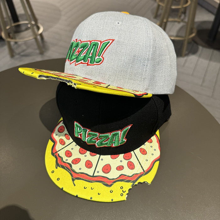 Wholesale Personalized Hip Hop Hat Big Head Flat Edge Hat Board Hat Street Dance Student Hat Baseball Hat