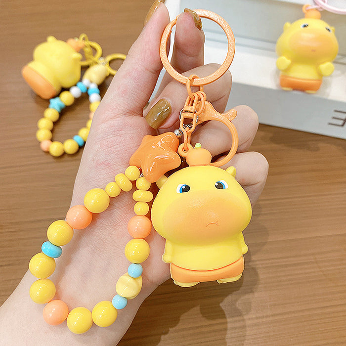 Wholesale Capybara Lulu Charm Keychain Decorative Bag Charm Boutique Gift