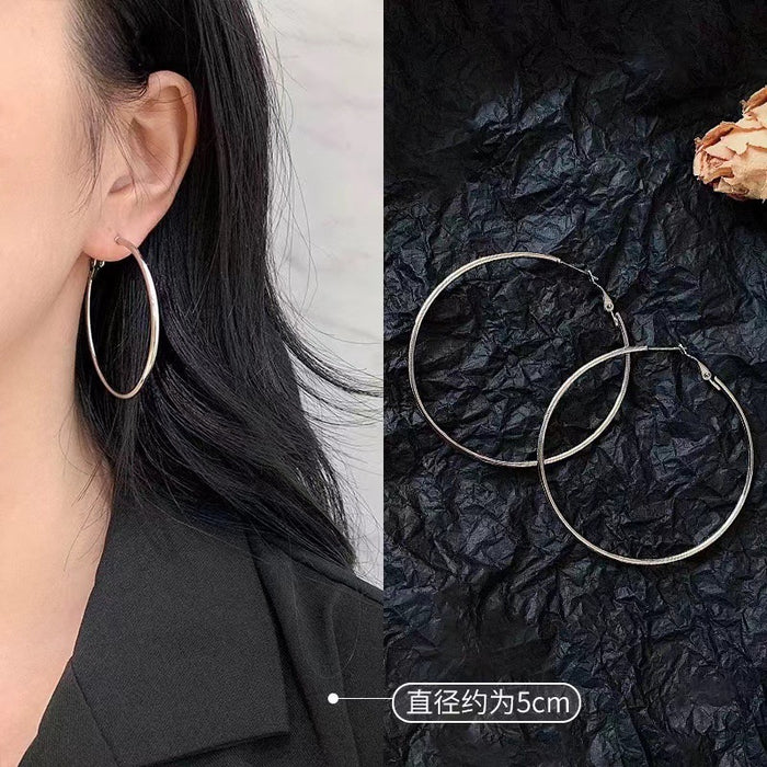 Wholesale Personality Large Hoop Earrings