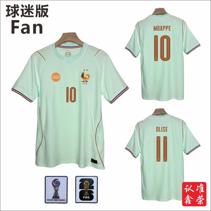 Wholesale World Cup 2026 France Soccer Jersey with Number 10 & 11