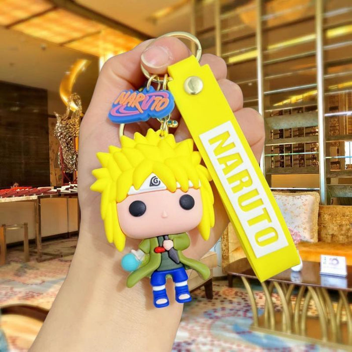 Wholesale Silicone Cartoon Keychain JDC-KC-MingT235