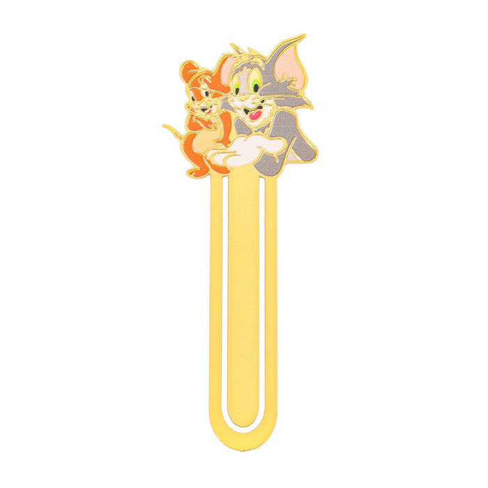 Wholesale Cartoon metal minimalist cute bookmark stationery souvenir