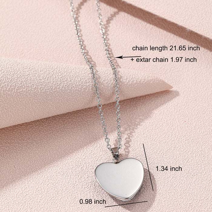 Wholesale Cartoon Alloy Children's Love Necklace JDC-NE-XiangL003