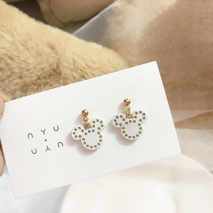 Wholesale Cartoon Cute Bear Earrings