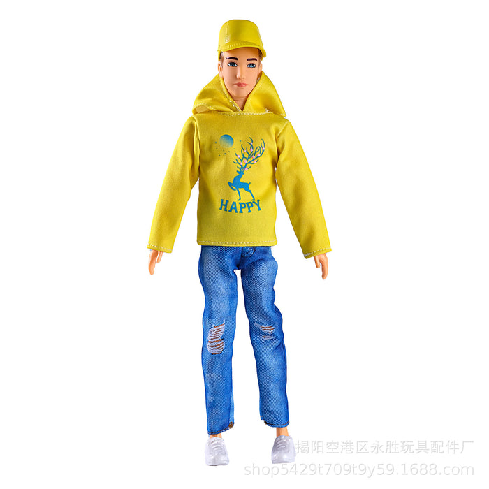 Wholesale prince casual  doll men' s suit children' s toy clothes