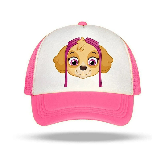 Wholesale Cartoon Character Ball Cap Mesh Breathable Dome  Sports Hat