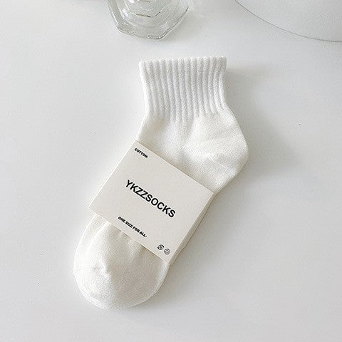 Wholesale Socks, socks, sports, breathable, sweat absorbing, versatile, thin, college style, low cut short tube socks