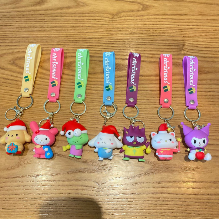 Wholesale Cartoon Silicone Doll Keychain JDC-KC-MingT122