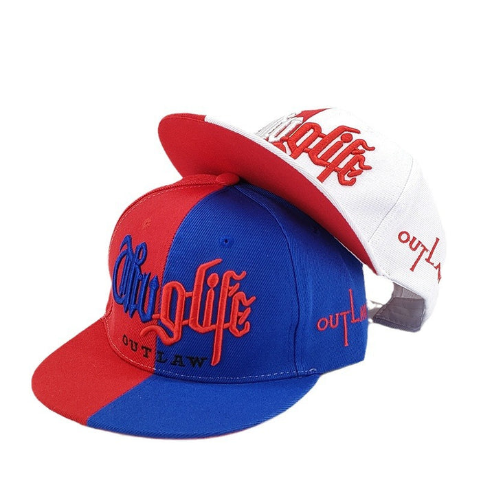 Wholesale Gaming-themed hip-hop style embroidered two-tone adjustable baseball cap