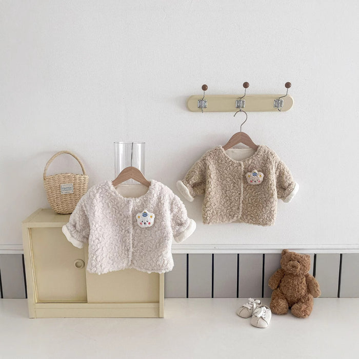 Wholesale Plush Thick Warm Baby Coat JDC-BC-WeiNiS029