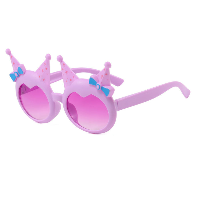 Wholesale Children's sunglasses, cute sun protection and sunshade glasses, fashionable sunglasses for little girls, and new glasses for baby girls