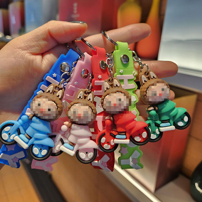 Wholesale Cartoon Little Sheep Keychain Cute Doll Couple Mobile Phone Bag Pendant Small Gift