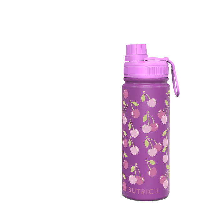 Wholesale Purple Space Pot Thermos Cup Stainless Steel Sports Fruit Print Cartoon Portable Travel Water Cup