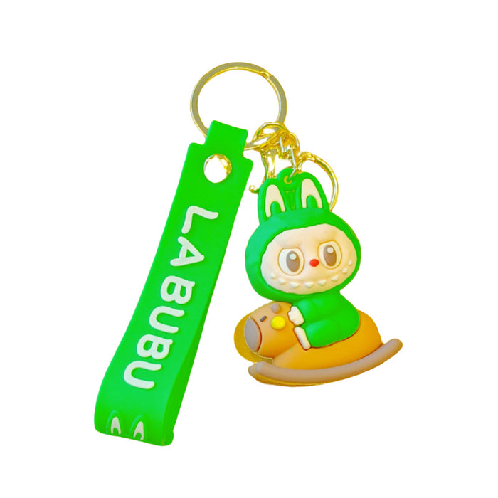 Wholesale New Moomara Bubu Cartoon Keychain Cute  School Bag Pendant Car Keychain Doll Machine Gift