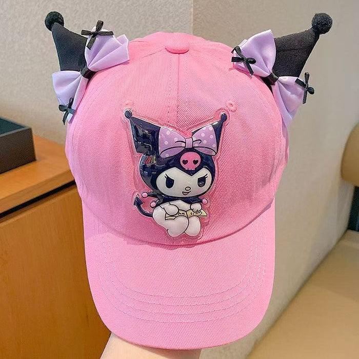 Wholesale Children's Hat Cartoon Duck Tongue Hat Western Cute Baseball Hat Sunscreen