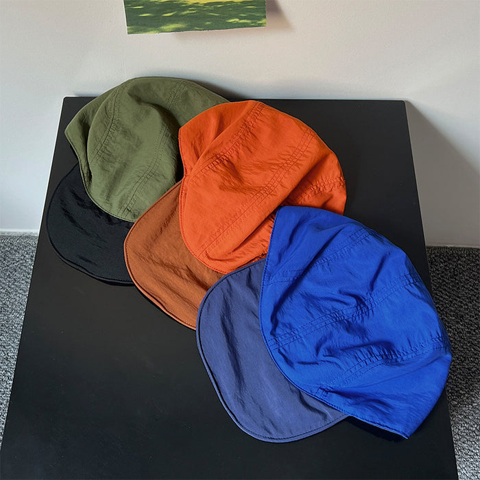 Wholesale Double sided usable hat, outdoor lightweight quick drying duckbill hat, sun protection sun hat, sun baseball hat