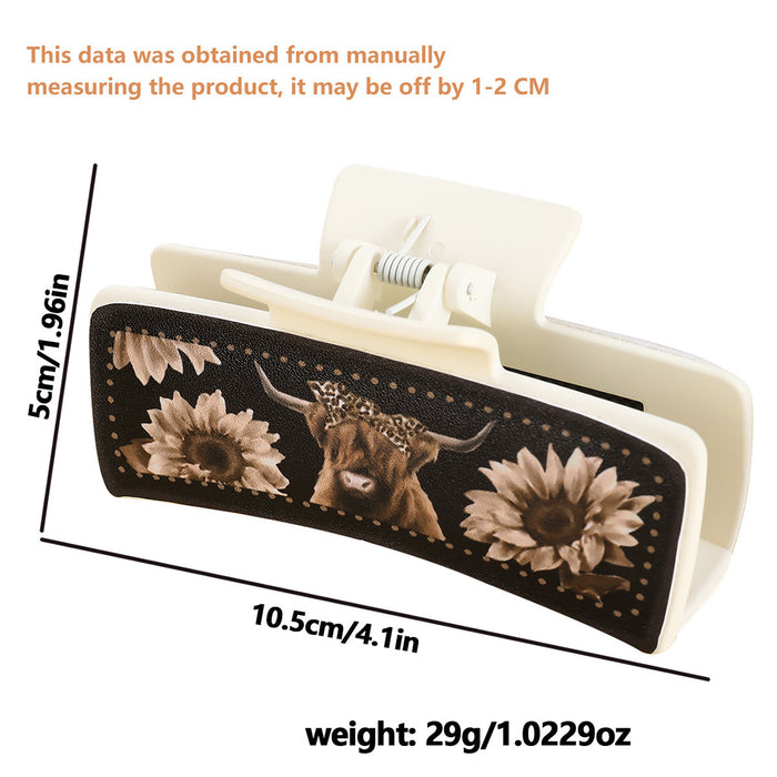 Wholesale large square clip shark clip Hair Clips