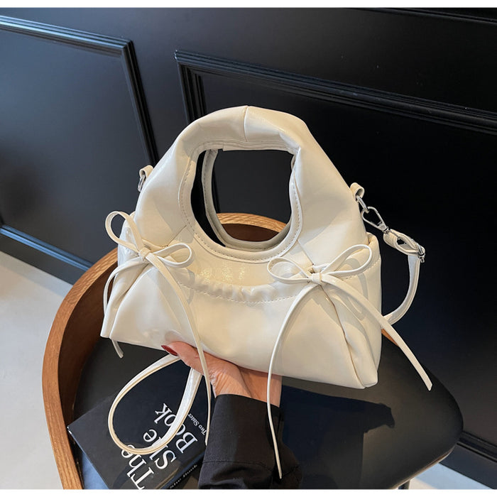 Wholesale Vintage pleated new fashionable versatile single shoulder handbag with large capacity commuting tote bag