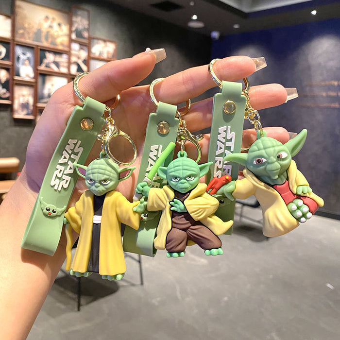 Wholesale Alien keychain cute doll car bag pendant small gift