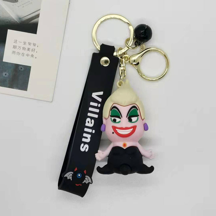 Wholesale Cartoon  Witch Doll Keychain Pendant Bag Car Keychain Accessories Blind Box Gift