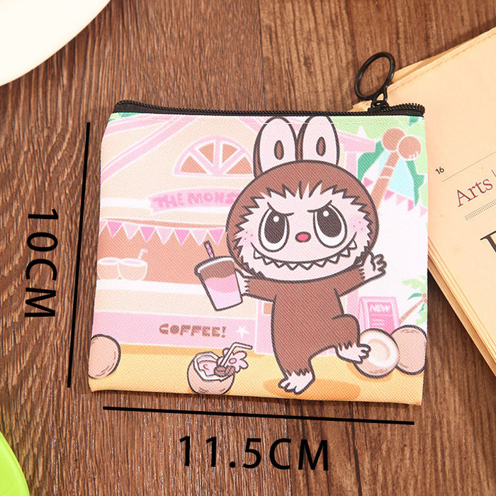 Wholesale Coin Purse Mini Bag  Card Bag Pu Portable Headphone Bag Carry-On Small Cosmetics Bag