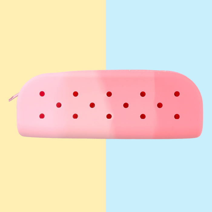 Wholesale 10PCS DIY Silicone Hole Pencil Case JDC-PC-GangDa001